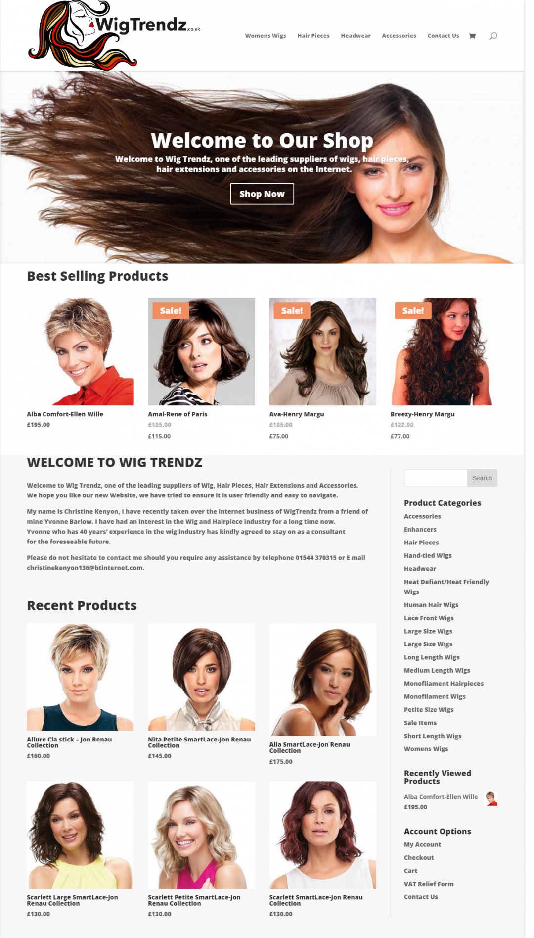 Wig Trendz Blackpool  Design